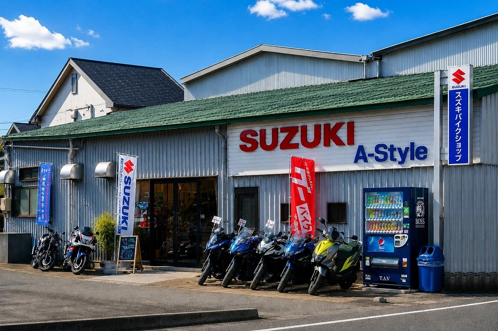浜松市篠原町にあるA-Styleの実店舗
